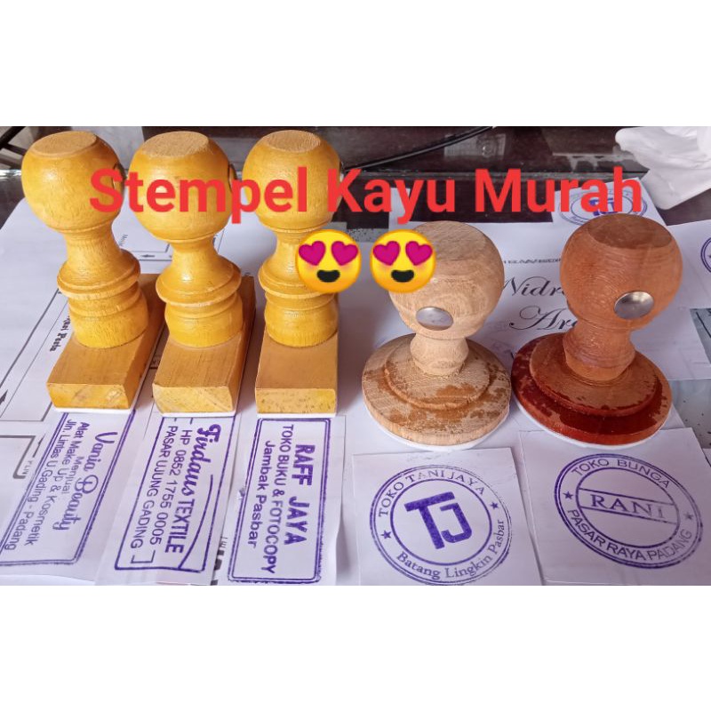 

Stempel Runaflek/Kayu Murah