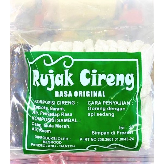 

Cireng Rujak Original 200gr (20 Pcs)