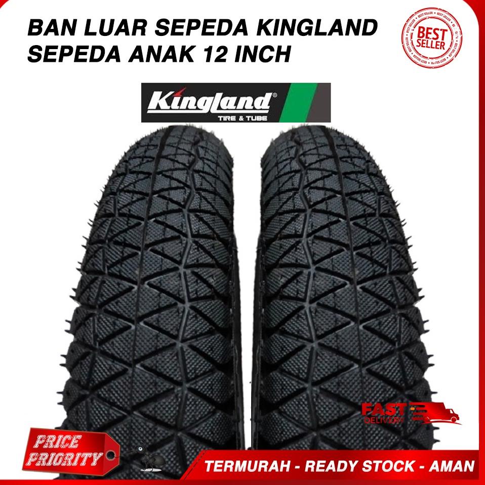 8Y0 Ban LUAR Sepeda Anak 12" Ban luar Sepeda 12 inch ATLANTIS KINGLAND