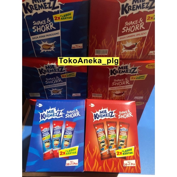 

Mie Kremez Shake & Shorr- 20 pcs x 12gr