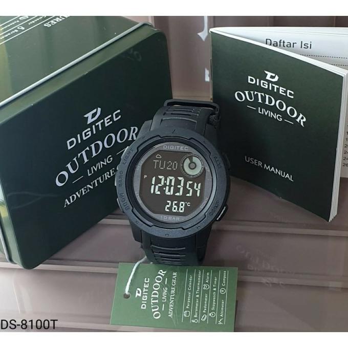 jam tangan digitec ds 8100t original Ds8100