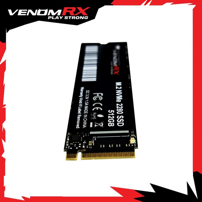 VenomRX Super SSD NVME 128GB - PCIe Gen3x4 M.2 2280 / VenomRX NVME 128GB