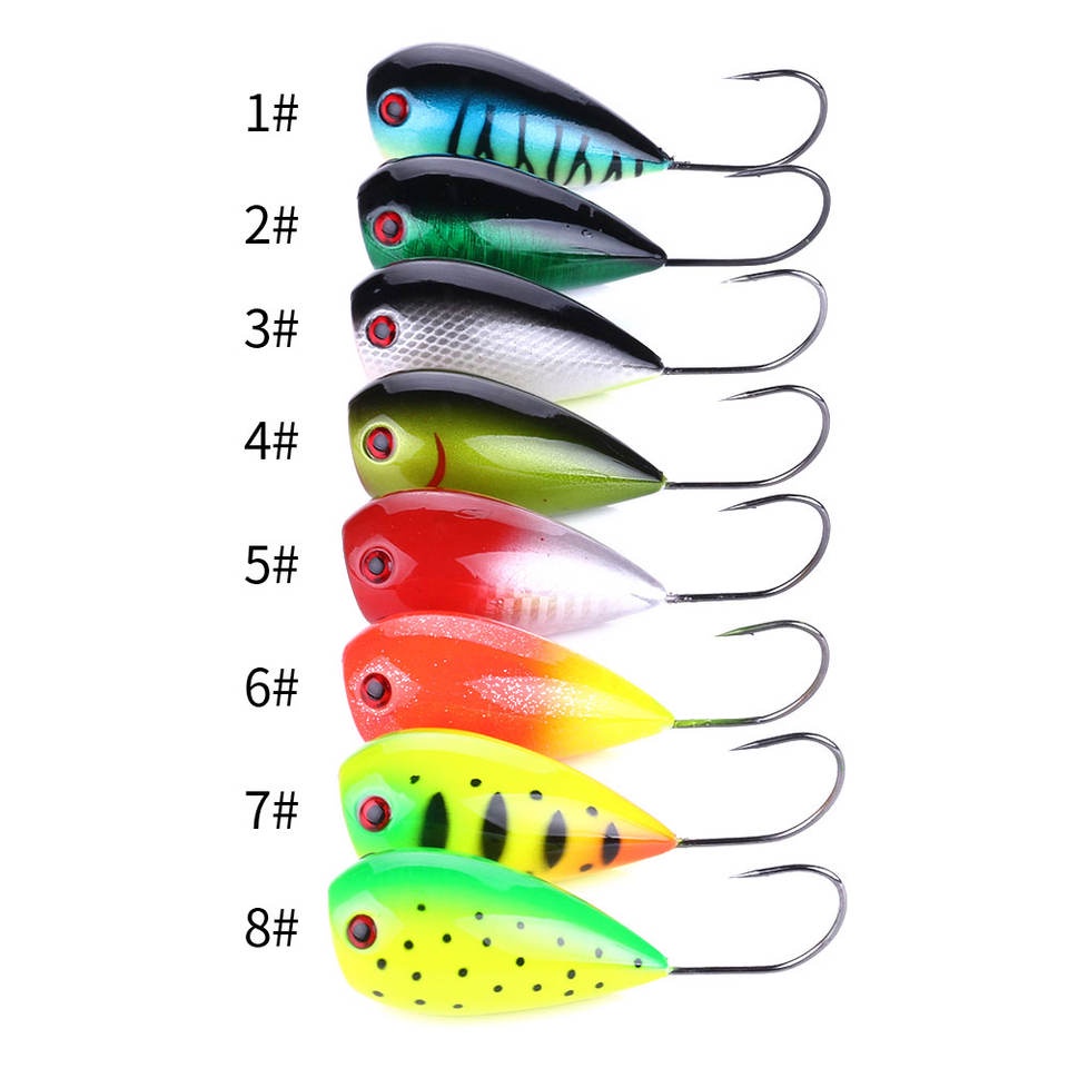 UMPAN PANCING POPPER 8CM 13G MODEL (PO036) TERSEDIA 8 WARNA