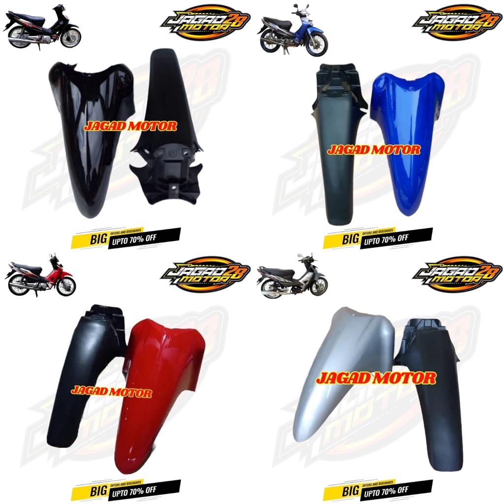 Spakbor Depan Set Belakang Supra Fit New Fit X Fit S / Sepakbor Depan Belakang Supra Fit New Fit X Fit S / Slebor Selebor Depan Belakang Supra Fit New Fit X Fit S