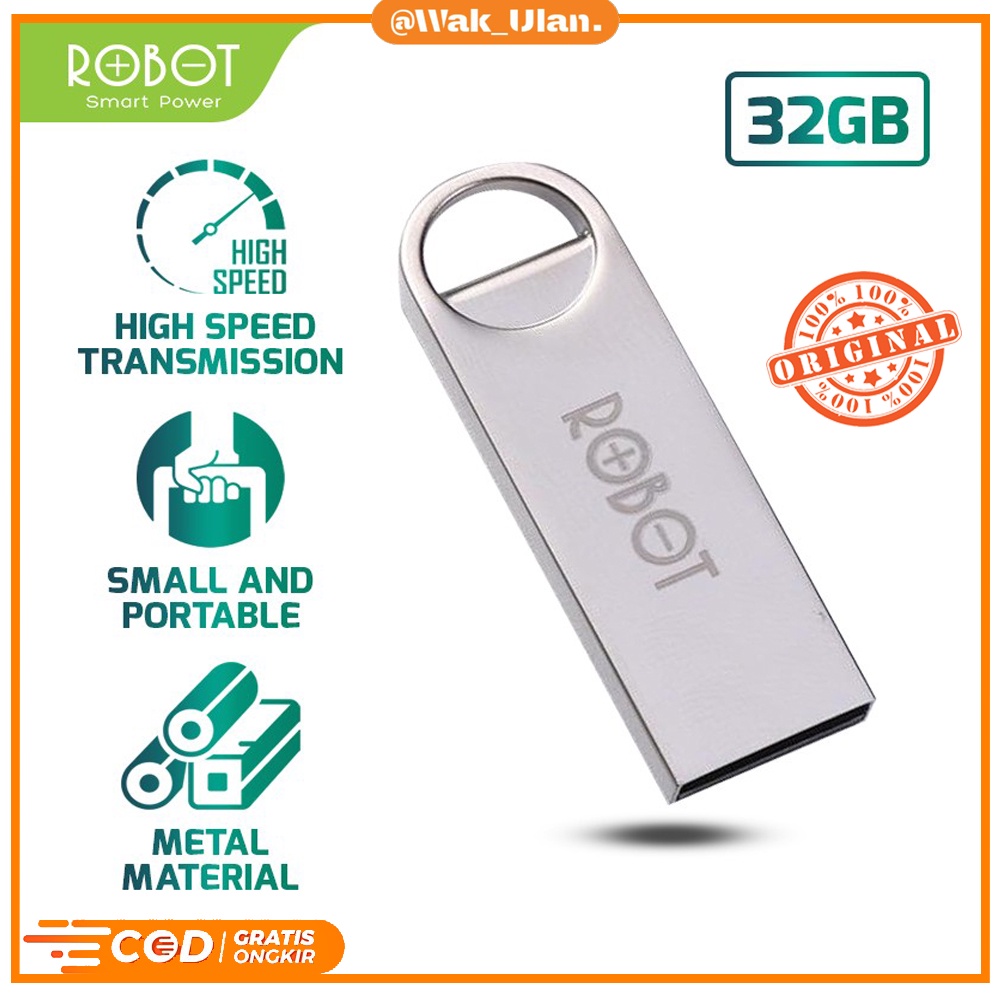 ROBOT RF332 RF 332 Usb 2.0 Flasdrive flashdisk 32gb 32 GB pc laptop notebook komputer