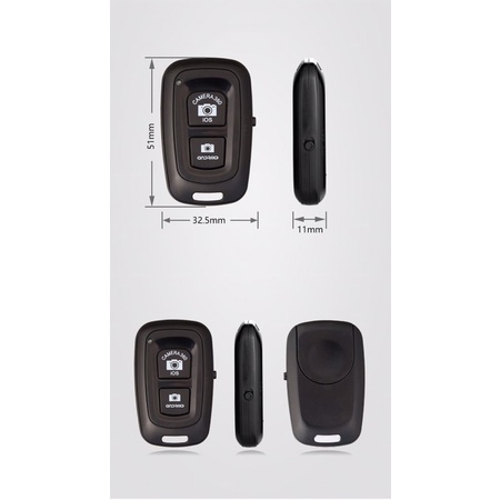 REMOTE BLUETOOTH KAMERA HP / REMOTE SHUTTER TOMSIS BLUETOOTH KAMERA SELFIE