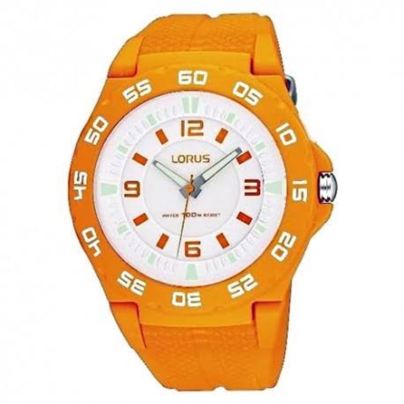 lorus R2355FX-9 orange jam tangan wanita original