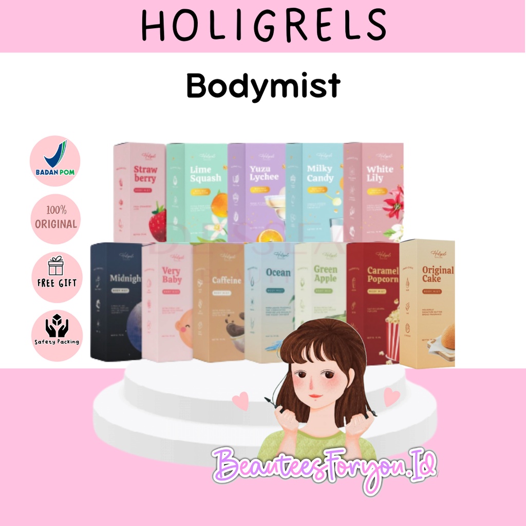 Body Mist Holigrels
