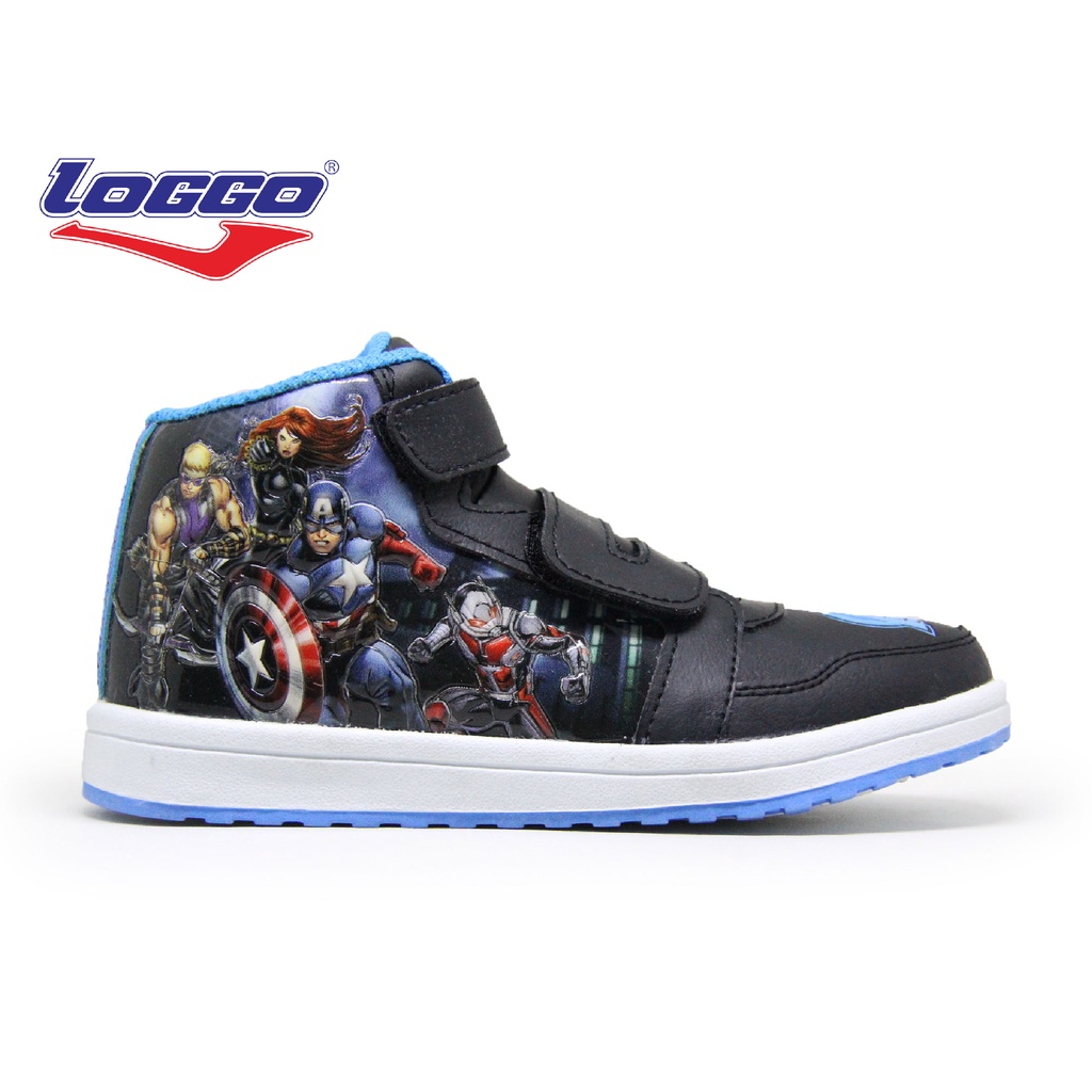Loggo - Sepatu Avengers Boot 2 - Sepatu Anak Casual size 33-38