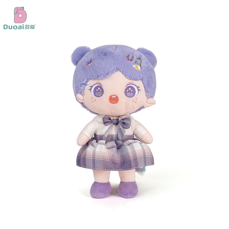 Boneka plush Beruang Lucu Bahan Katun Lembut Untuk Hadiah Ulang Tahun