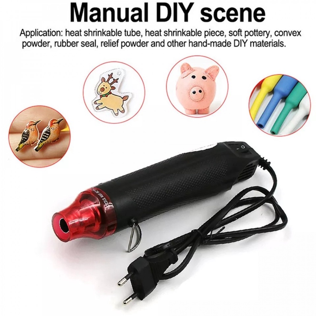 Alat Pemanas Elektrik Multifungsi Mini Hot Gun Heat gun 300 W
