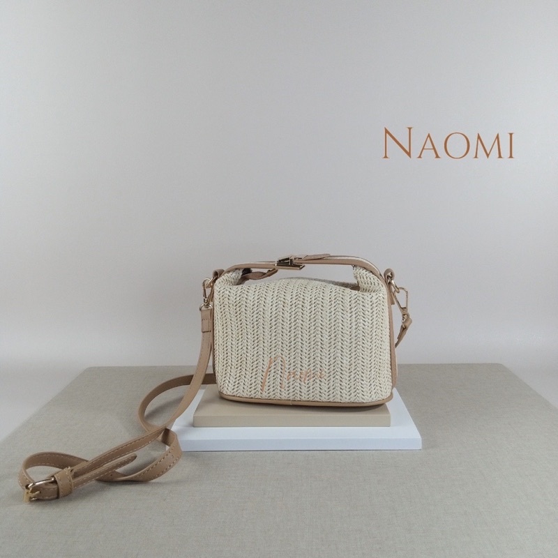 NAOMI Tas Rajut - Sling Bag Wanita - Tas Selempang - Tas rajutan - Tas Fashion Wanita - Naomi Bag - 