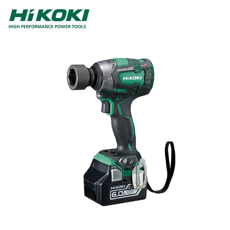 HIKOKI WR18DBDL2 Bor Listrik Cordless Impact Wrench WR 18DBDL2