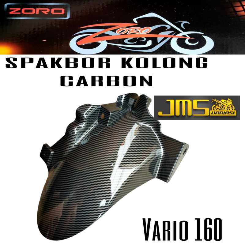 SPAKBOARD KOLONG CARBON VARIO 160 NEW ZORO PNP