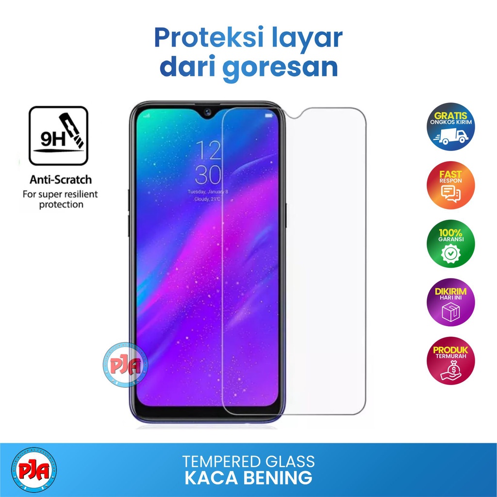 Tempered Glass Tg Anti Gores Kaca Bening All Type