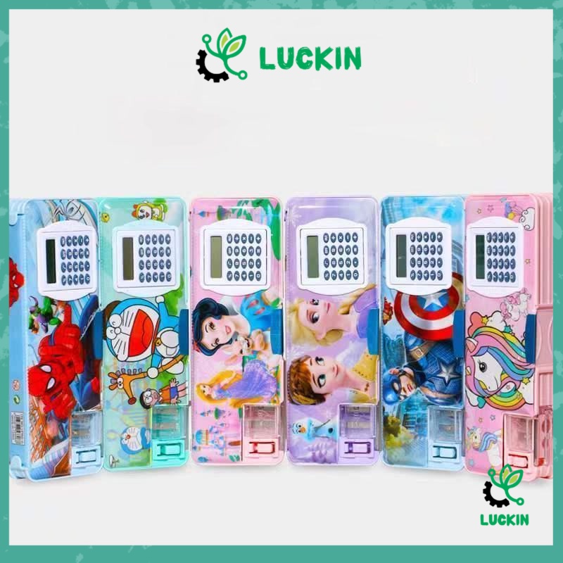 

Luckin Kotak Pensil Magnet Kalkulator / Tempat Pensil Karakter Calculator/Pensil Box Lucu