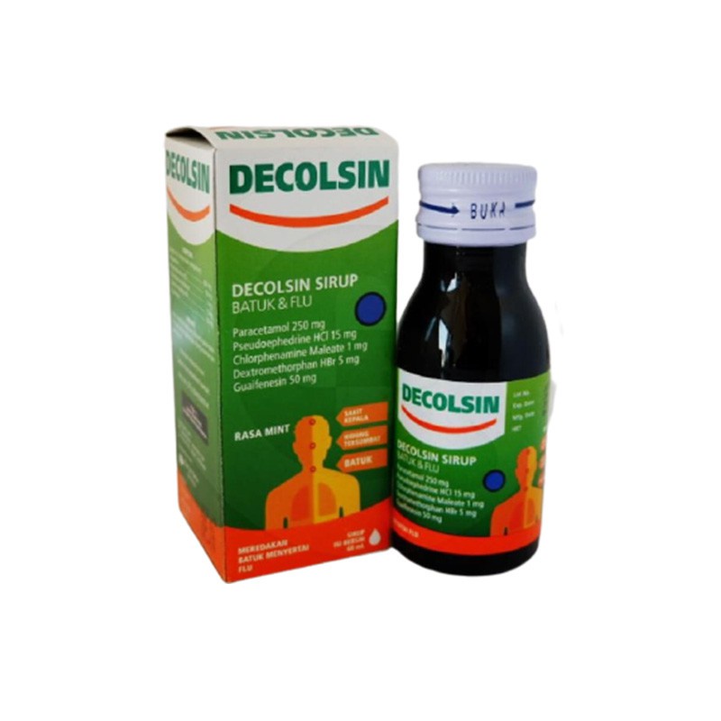 DECOLSIN SIRUP 60 ML