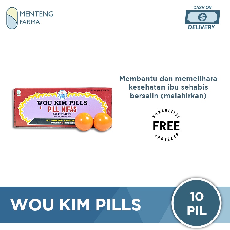 Wou Kim Pills - Dus Besar Isi 10 Pil