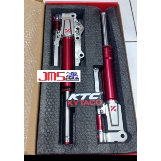 suspension shock depan ktc kytaco original fazzio mio m3 Mio z 125 x ride 115/125 Xeon rc Xeon gt125 mioj Mio sporty mio soul Mio soul GT 115 dll