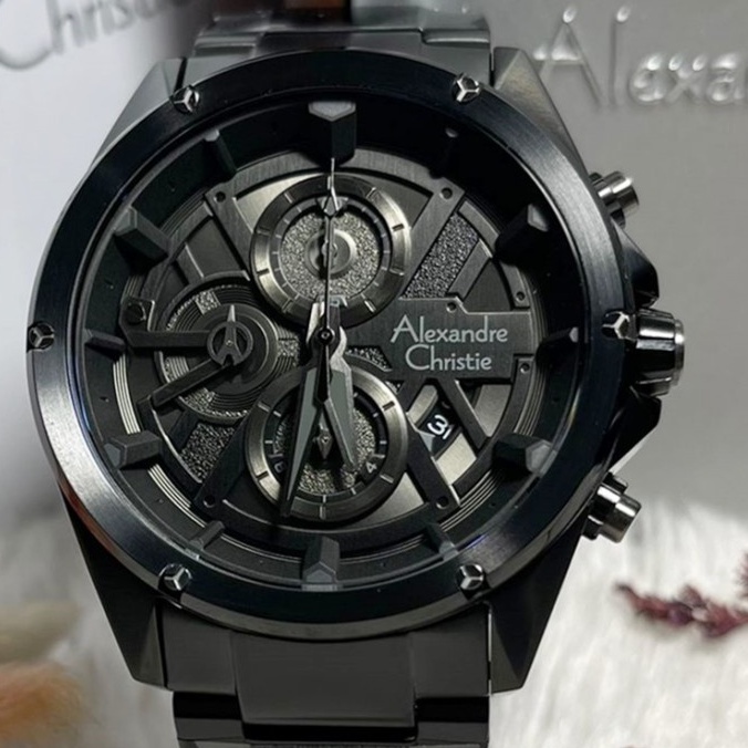 jam tangan pria alexander alexandre christie cristie cristy ac pria original ori 100% terbaru anti a