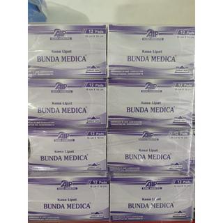 KASA STERIL BUNDA MEDICA UNGU 16X16 PERKOTAK