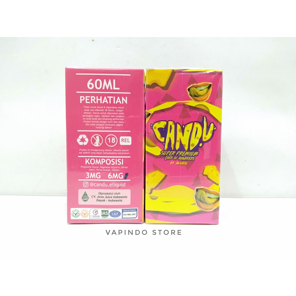 NIC 6MG CANDU V4 LORD OF HUNDREDS SUPREME CHEESECAKE 60ML BY AWKARIN