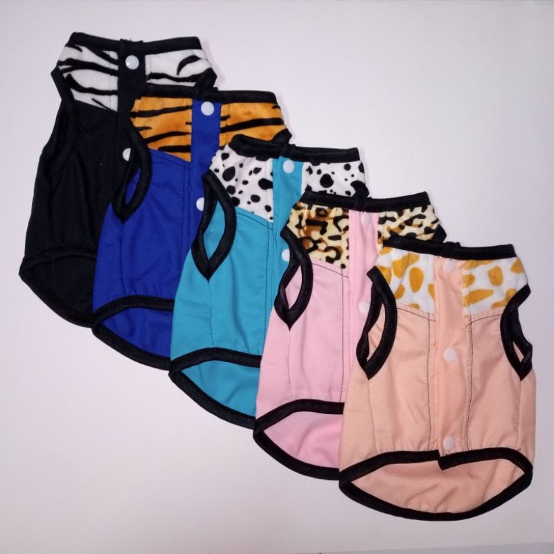 Baju kucing kombinasi badan