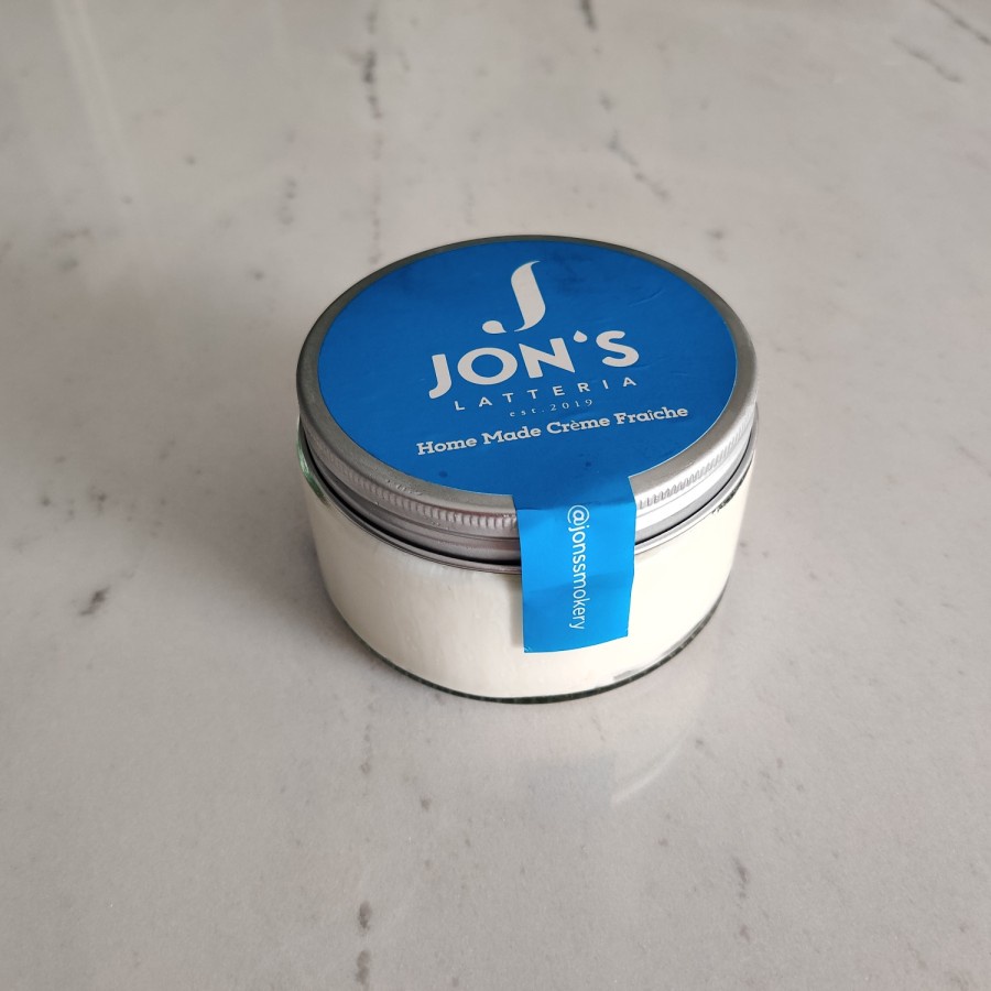 

Jon's Latteria Crème fraîche (Creme Fraiche) - Sour Cream 200g