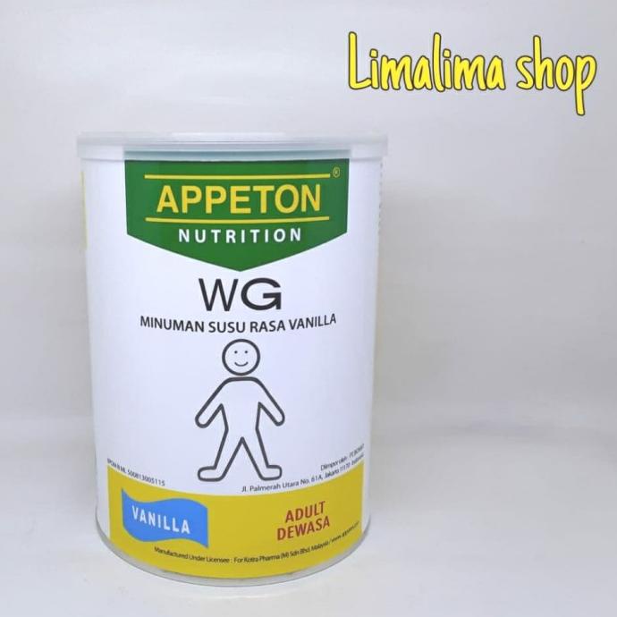 

[ COD ] APPETON WG SUSU PENGGEMUK 450GR