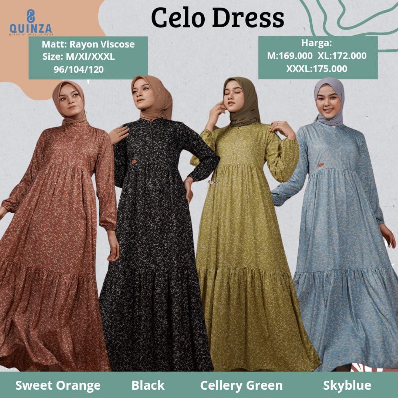 Terbaru ✔✔ celo dress by Quinza
