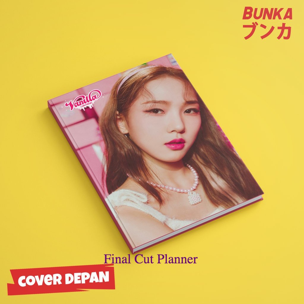 

Notebook KPOP Lightsum Vanilla Huiyeon Hardcover A5 Buku Tulis Catatan Notes Agenda Planner Jurnal .