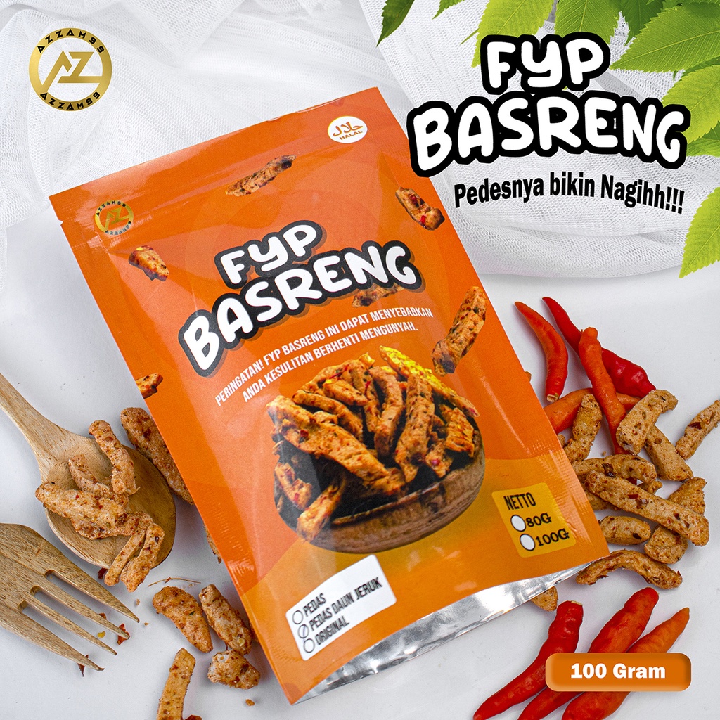 

BASRENG 100GRAM PEDAS DAUN JERUK