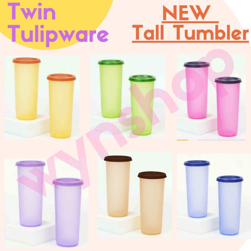 Promo Tall Tumbler Botol Minum BPA FREE Tulipware