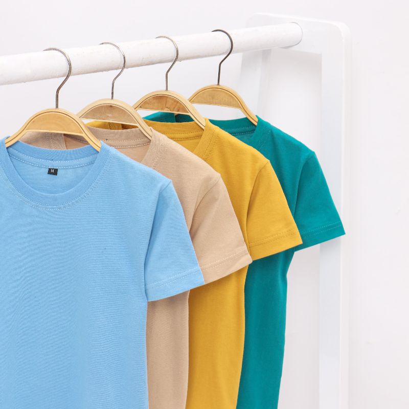 25 WARNA KAOS POLOS ANAK /KAOS POLOS ANAK BAHAN CATTON COMBED 30S ORIGINAL /KAOS POLOS ANAK CEWE DAN COWO 2-7TH