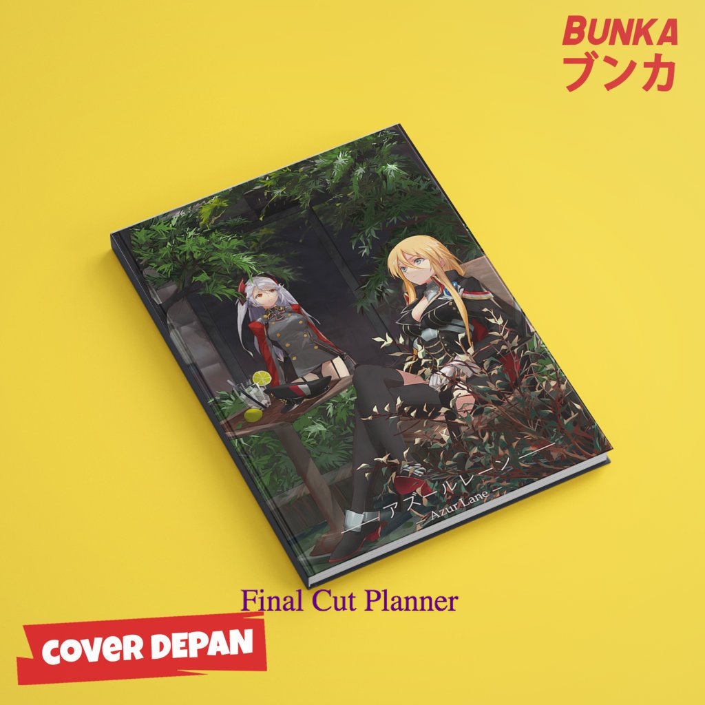 

Notebook Anime Azur Lane Green Hardcover A5 Buku Tulis Catatan Notes Agenda Planner Jurnal planner