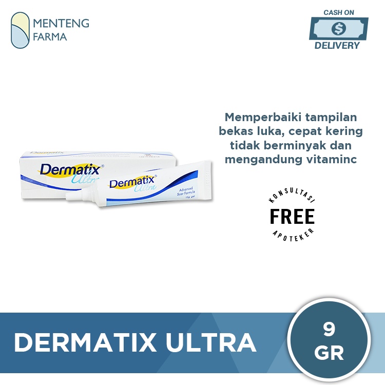 Dermatix Ultra Gel 9 gr - Penghilang Bekas Luka dan Perawatan Keloid