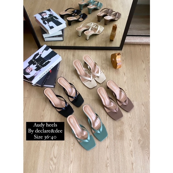 DECLARE&amp;DEE SANDAL HEELS TERBARU AUDY BEST QUALITY