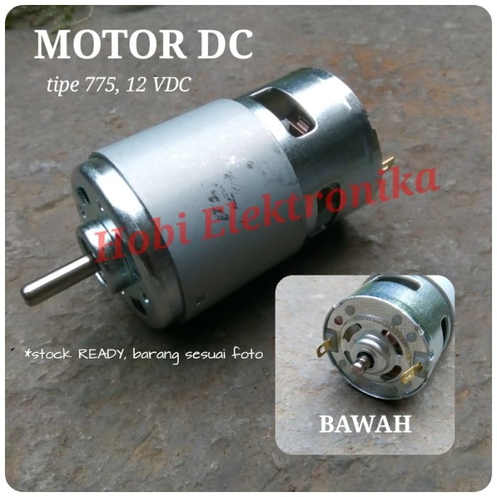 Motor DC 775 High Torsi High Speed 12 VDC Dinamo