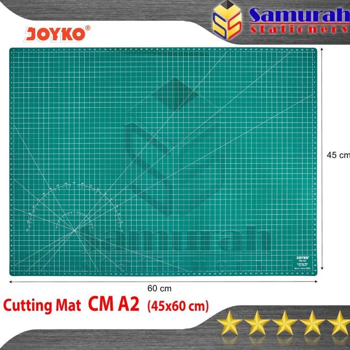 

Cutting Mat Joyko Ukuran A2 / Alas Potong Kertas / Cutter Hijau CM-A2