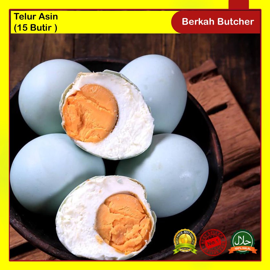 Telur Asin (15 butir) Berkah Butcher