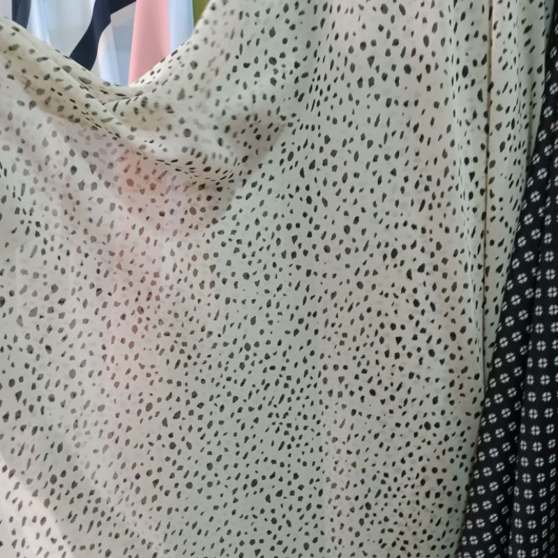 Kain Zara - Kain Ceruti Babydoll Premium - Kain Ceruty Motif - Bahan Ceruty Meteran - Kain Ceruty Mo