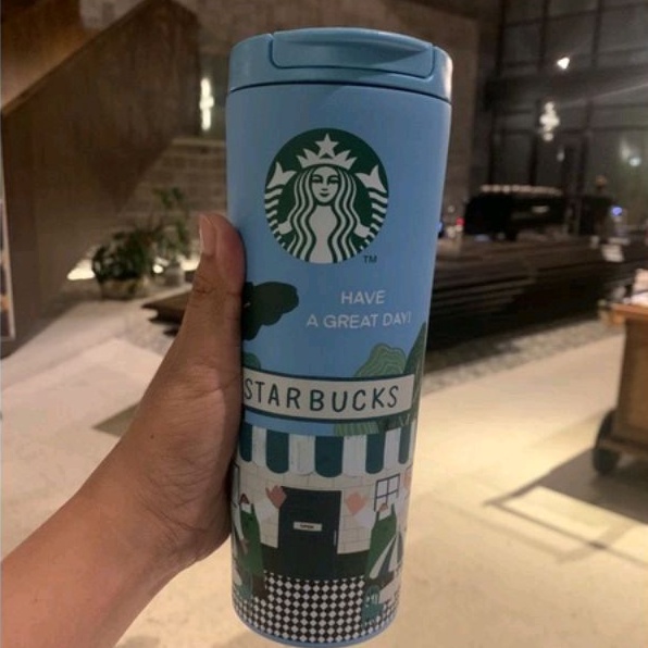 Botol minum tumbler Starbucks original edisi Daily life of Barista