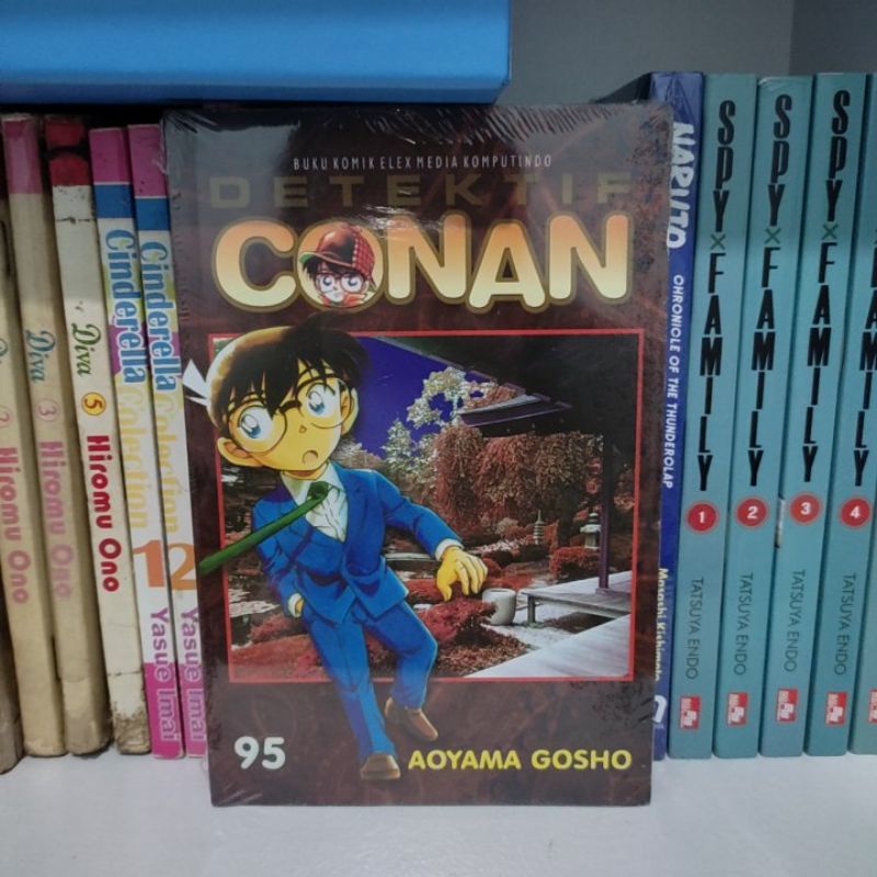 Jual Komik Detektif Conan Vol. 95 Sealed Elex Media Komputindo | Shopee ...