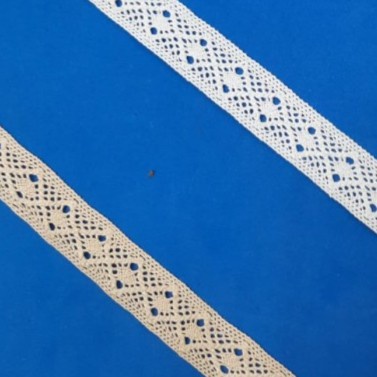 Bordir Renda Rajut Katun Tengahan Rk228 1-8 - 20 Yds