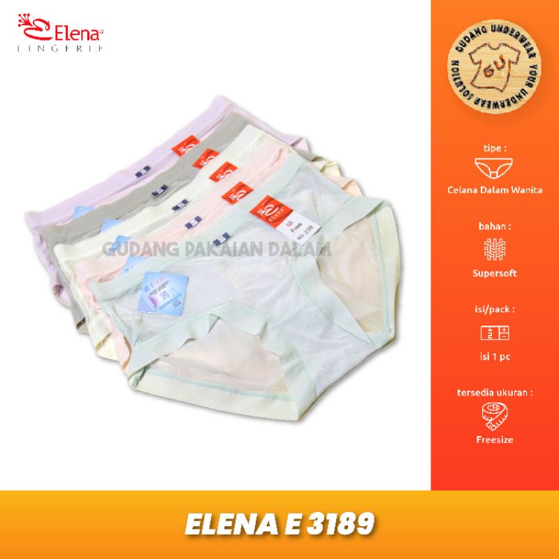 ELENA E 3189 Celana Dalam Wanita isi 1 pcs