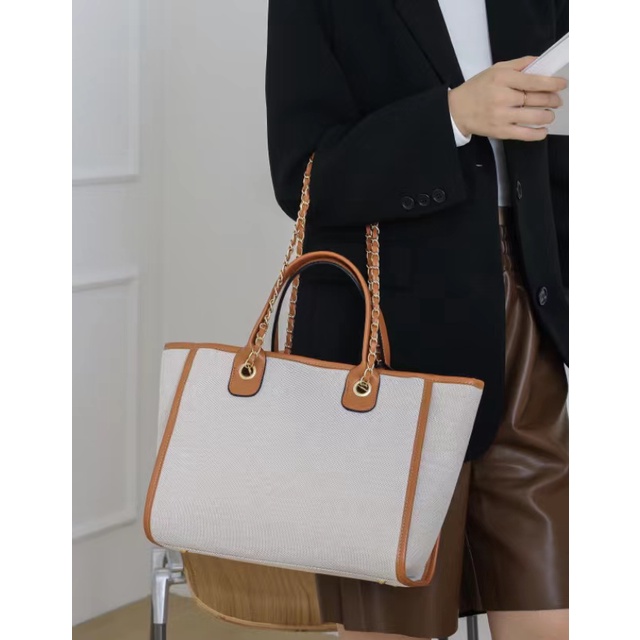 Shoulder Bag New Tas Import Wanita Kanvas Elegant / Hand bag Wanita / Tas Bahu wanita import premium