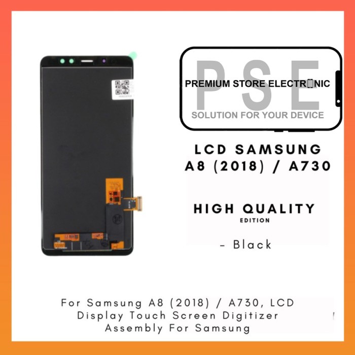 LCD Samsung A8 Plus 2018 A730 Fullset Touchscreen ORIGINAL Garansi