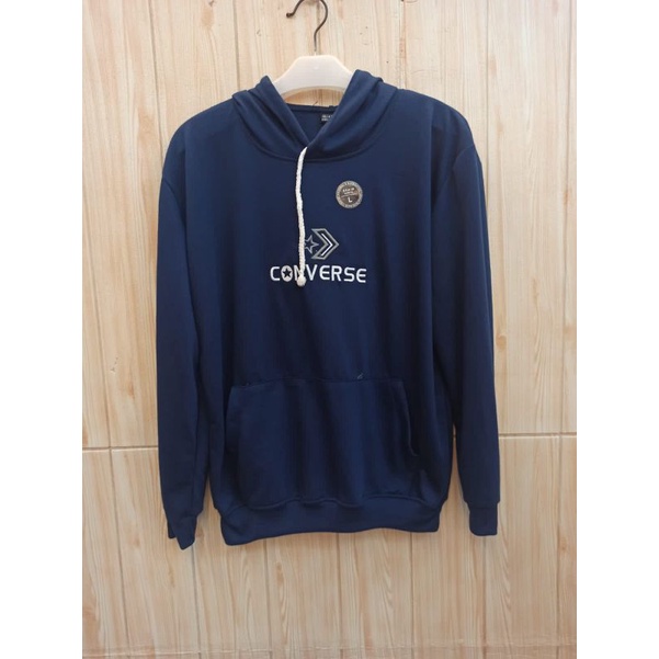 Sweater hoodie warna navi distro unisex