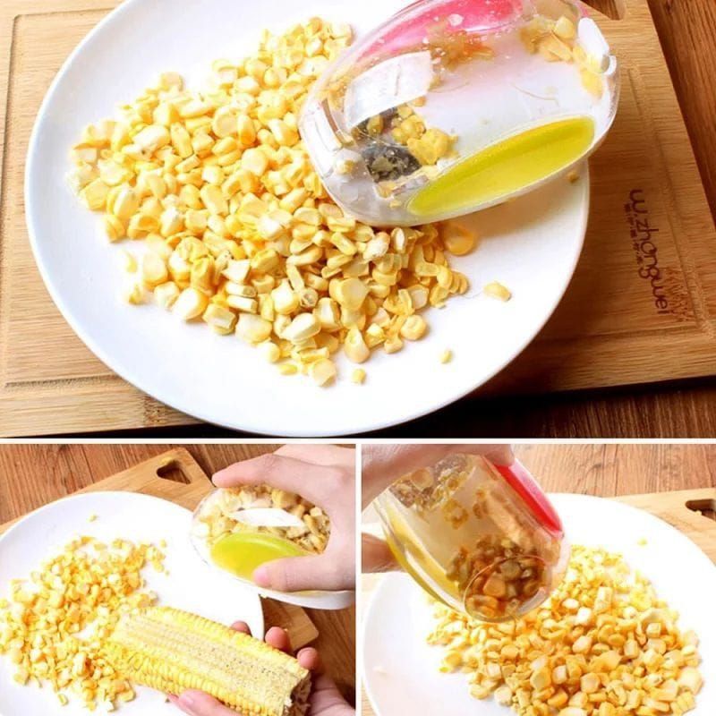 Medan Termurah sangat bermanfaat Serutan Jagung Alat Parutan Jagung Otomatis Corn Stripper Pealer