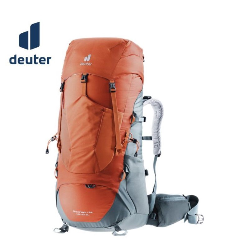 Tas carrier deuter aircontact lite 45+10sl new logo original